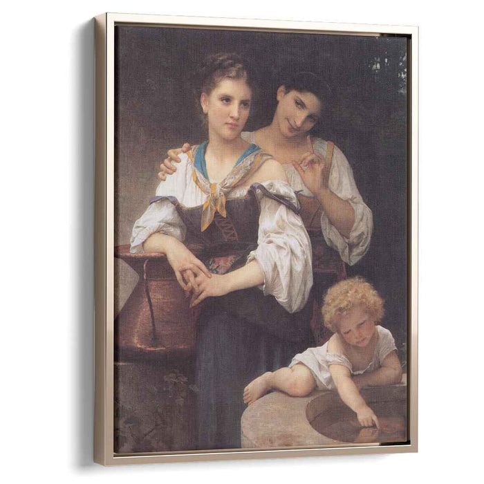 The Secret (1876) by William-Adolphe Bouguereau