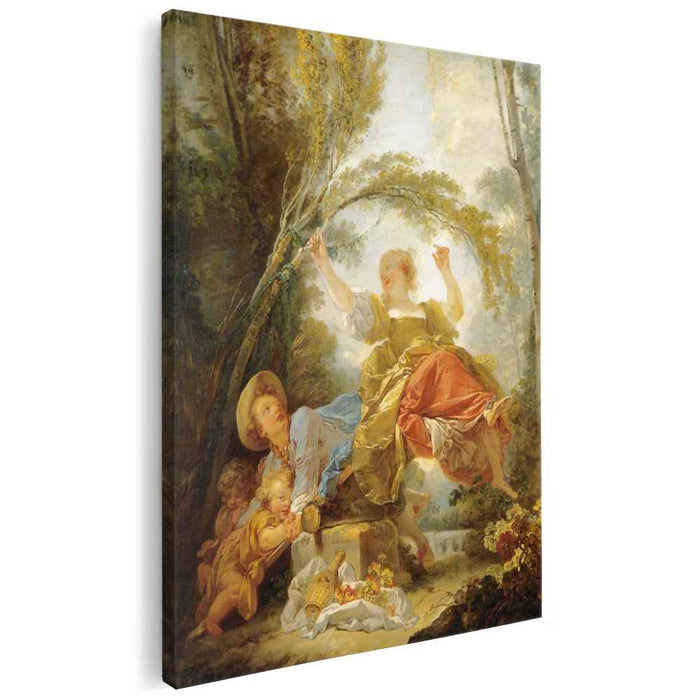 The Seesaw (1750) by Jean-Honore Fragonard