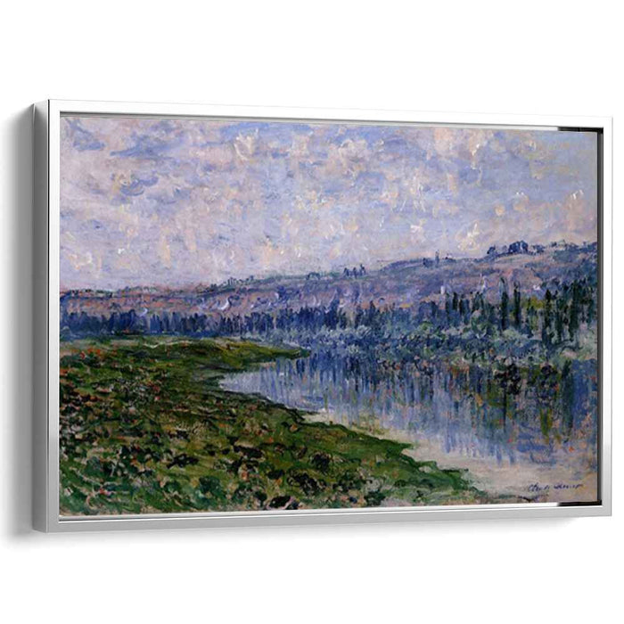 The Seine and the Chaantemesle Hills (1880) by Claude Monet