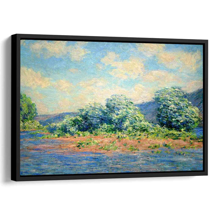 The Seine at Port-Villez (1883) by Claude Monet