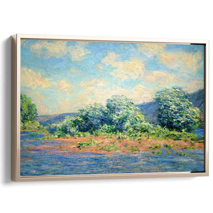 The Seine at Port-Villez (1883) by Claude Monet