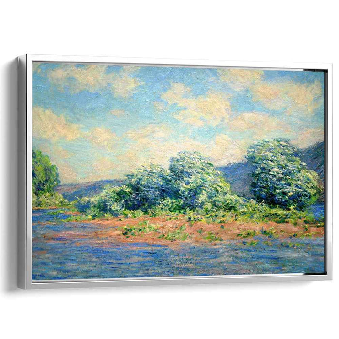 The Seine at Port-Villez (1883) by Claude Monet