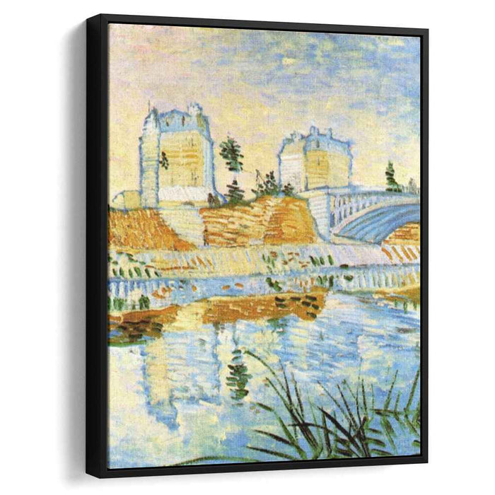 The Seine with the Pont de Clichy (1887) by Vincent van Gogh