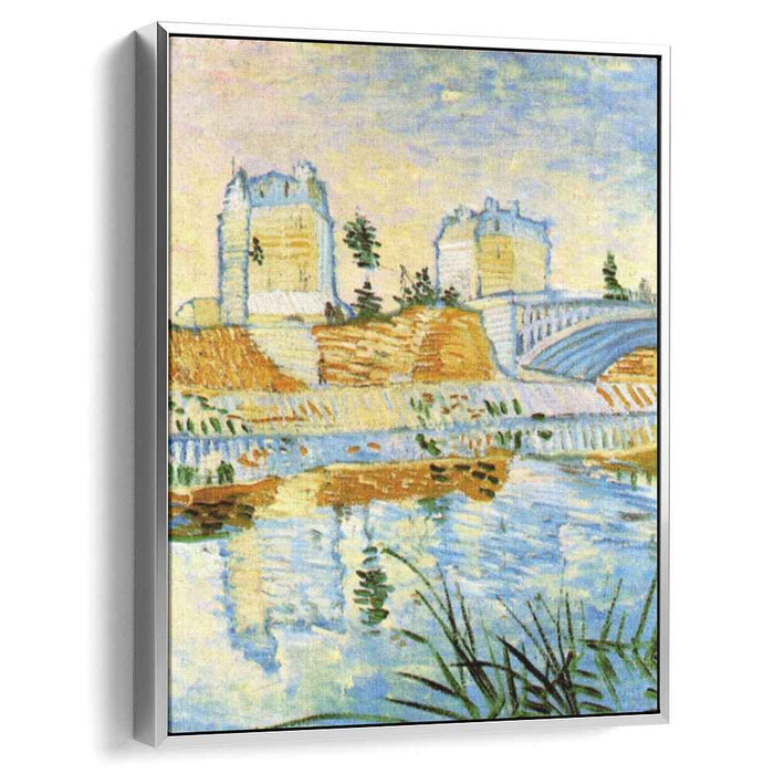 The Seine with the Pont de Clichy (1887) by Vincent van Gogh