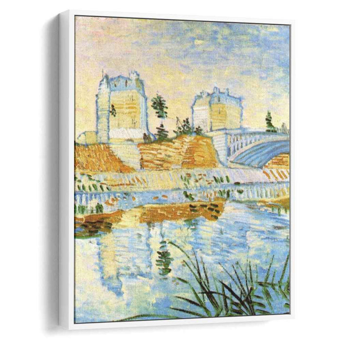 The Seine with the Pont de Clichy (1887) by Vincent van Gogh