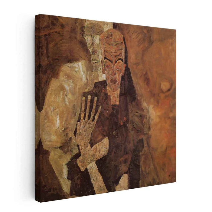 The Self Seers (Death and Man) (1911) by Egon Schiele