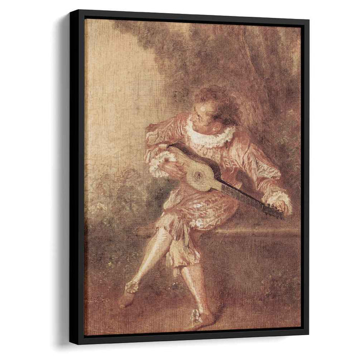 The Serenader (1715) by Antoine Watteau