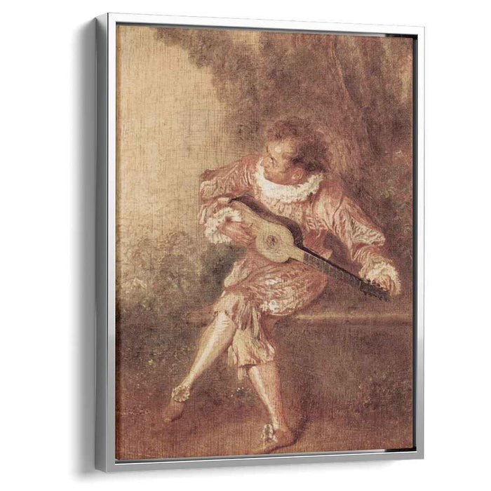 The Serenader (1715) by Antoine Watteau