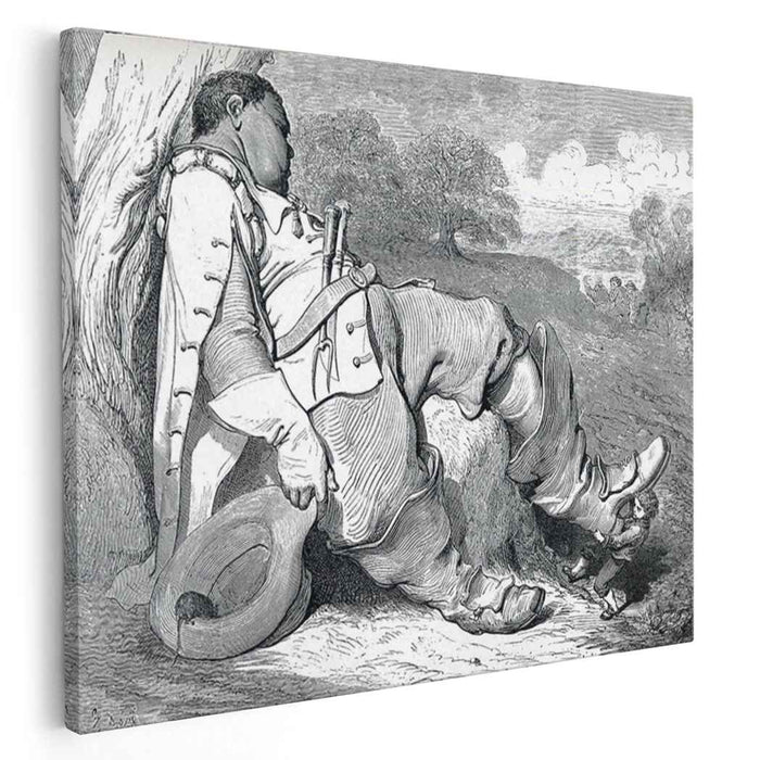 The Seven League Boots (1868) by Gustave Dore