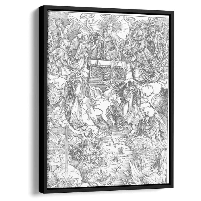 The Seven Trumpets Are Given to the Angels (1498) by Albrecht Durer