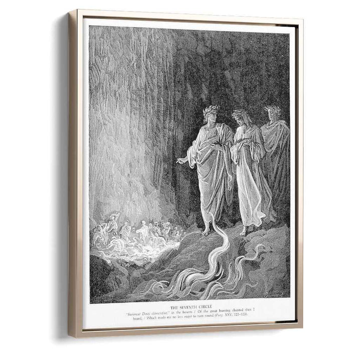 The Seventh Circle II by Gustave Dore