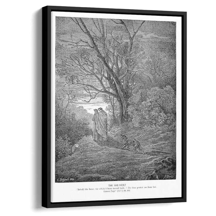 The She-Wolf by Gustave Dore
