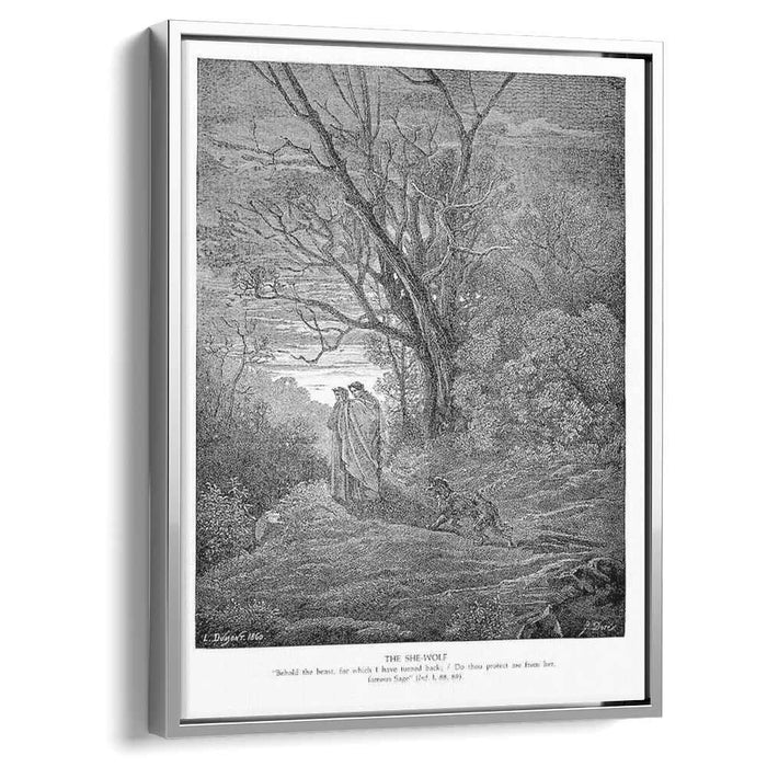 The She-Wolf by Gustave Dore