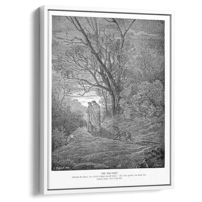 The She-Wolf by Gustave Dore