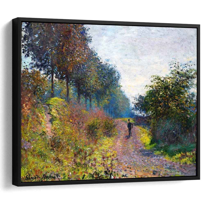 The Sheltered Path (1873) by Claude Monet