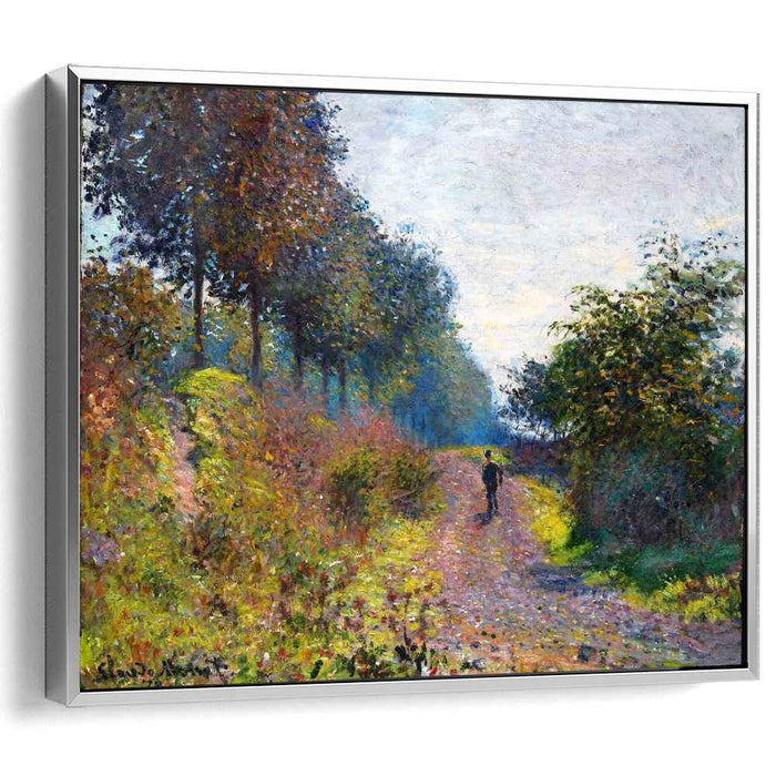 The Sheltered Path (1873) by Claude Monet