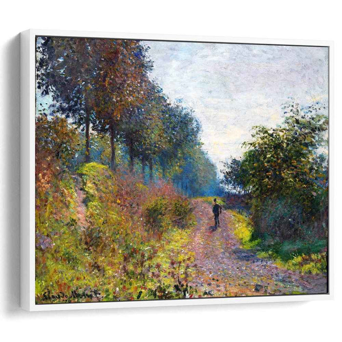 The Sheltered Path (1873) by Claude Monet