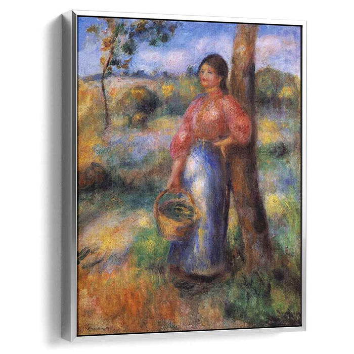 The Shepherdess (1902) by Pierre-Auguste Renoir