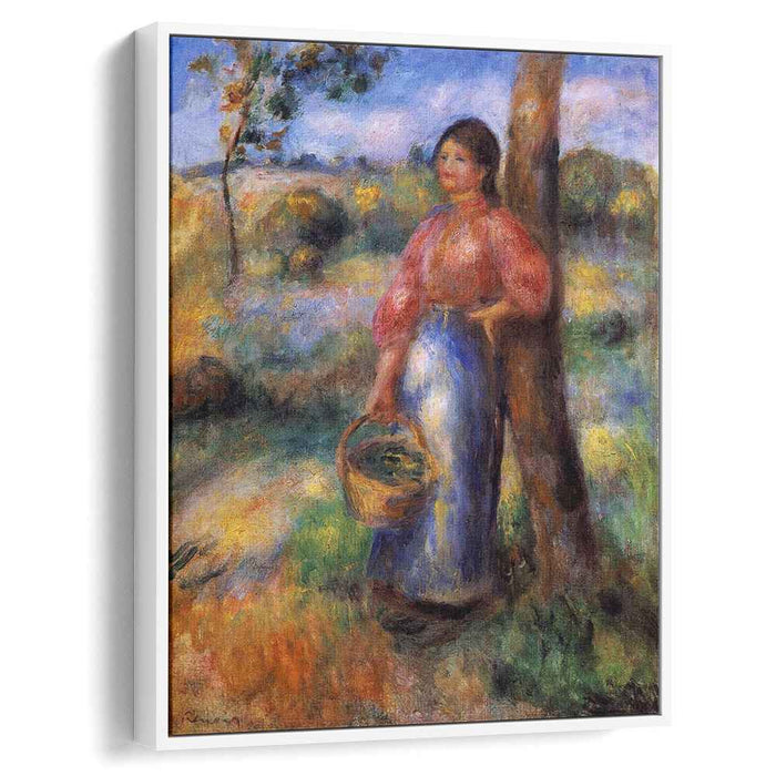 The Shepherdess (1902) by Pierre-Auguste Renoir