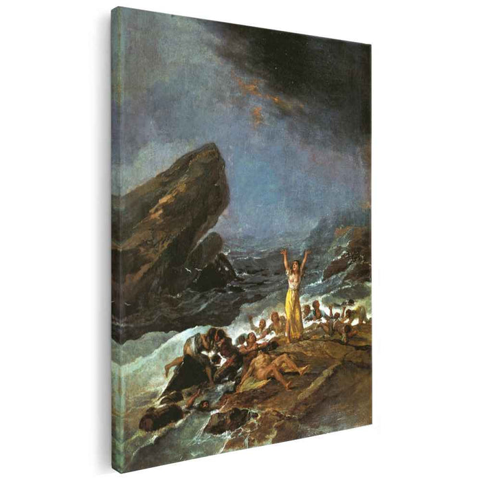 The Shipwreck (1794) by Francisco Goya
