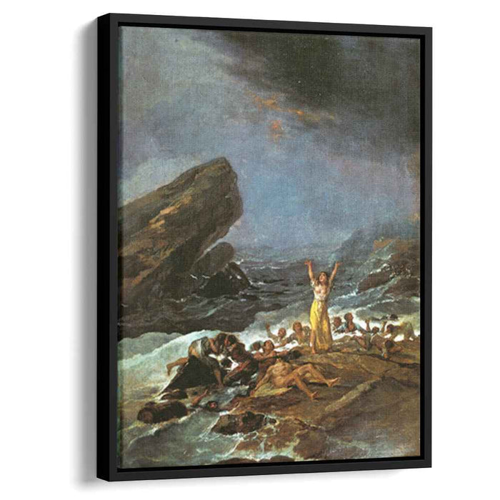 The Shipwreck (1794) by Francisco Goya