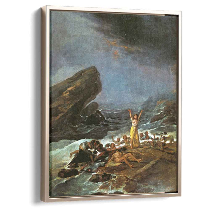 The Shipwreck (1794) by Francisco Goya