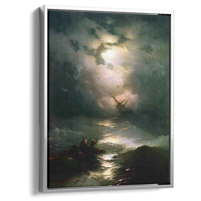 The Shipwreck on Northern sea (1865) by Ivan Aivazovsky