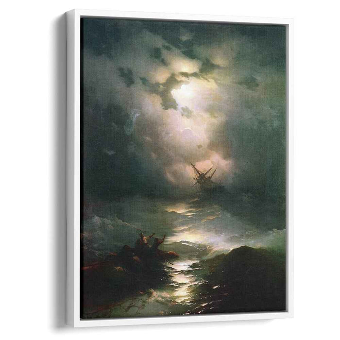 The Shipwreck on Northern sea (1865) by Ivan Aivazovsky