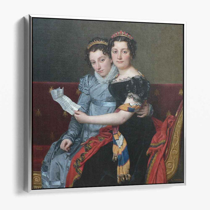The Sisters Zenaide and Charlotte-Bonaparte (1821) by Jacques-Louis David