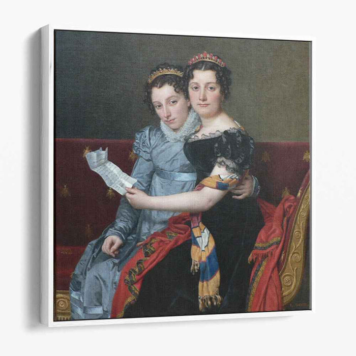 The Sisters Zenaide and Charlotte-Bonaparte (1821) by Jacques-Louis David