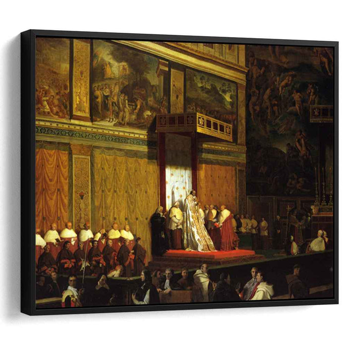 The Sistine Chapel (1814) by Jean Auguste Dominique Ingres