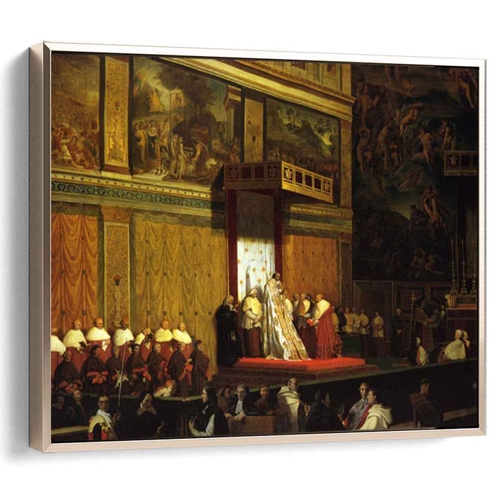 The Sistine Chapel (1814) by Jean Auguste Dominique Ingres