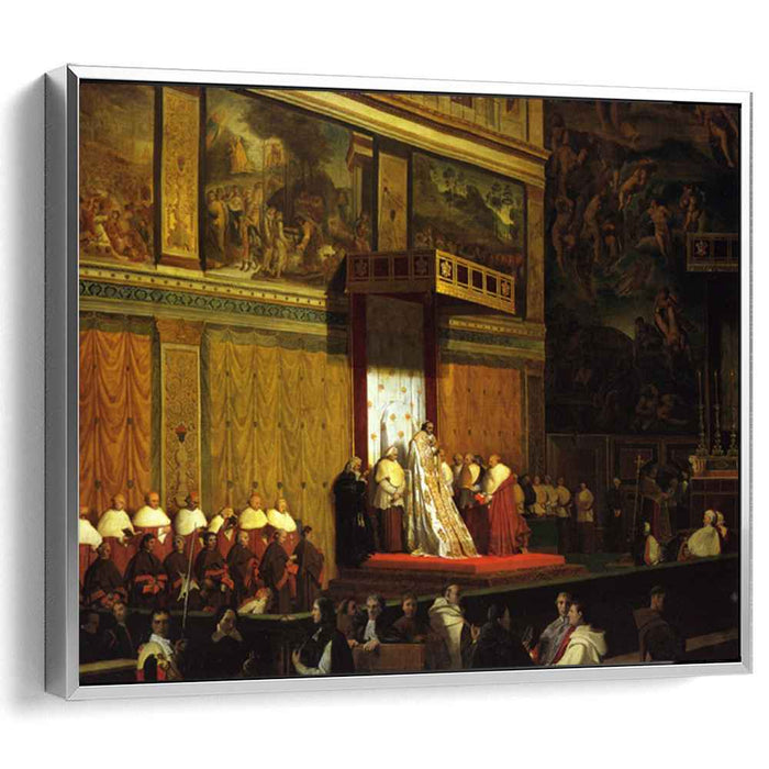 The Sistine Chapel (1814) by Jean Auguste Dominique Ingres