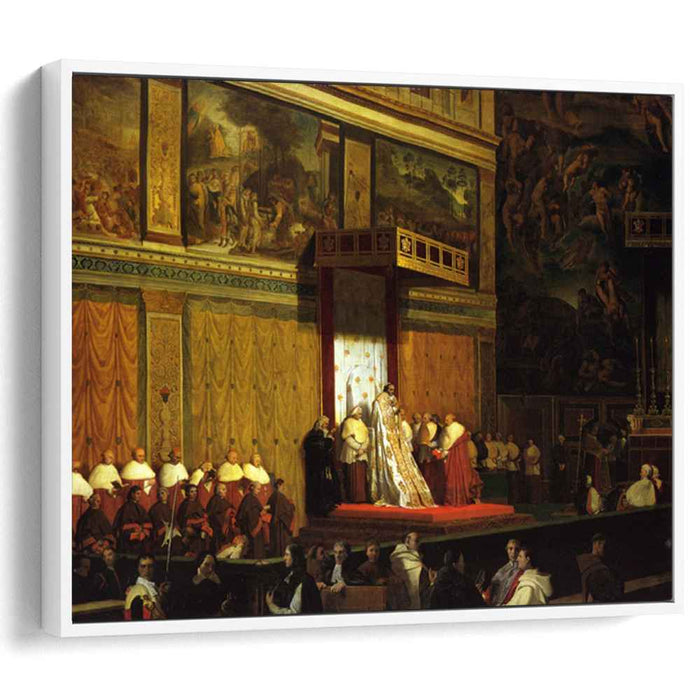 The Sistine Chapel (1814) by Jean Auguste Dominique Ingres