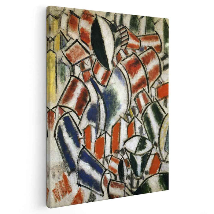 The Sitted Woman (1914) by Fernand Leger