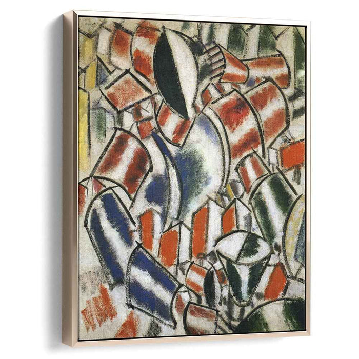 The Sitted Woman (1914) by Fernand Leger