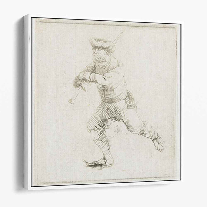 The skater (1639) by Rembrandt