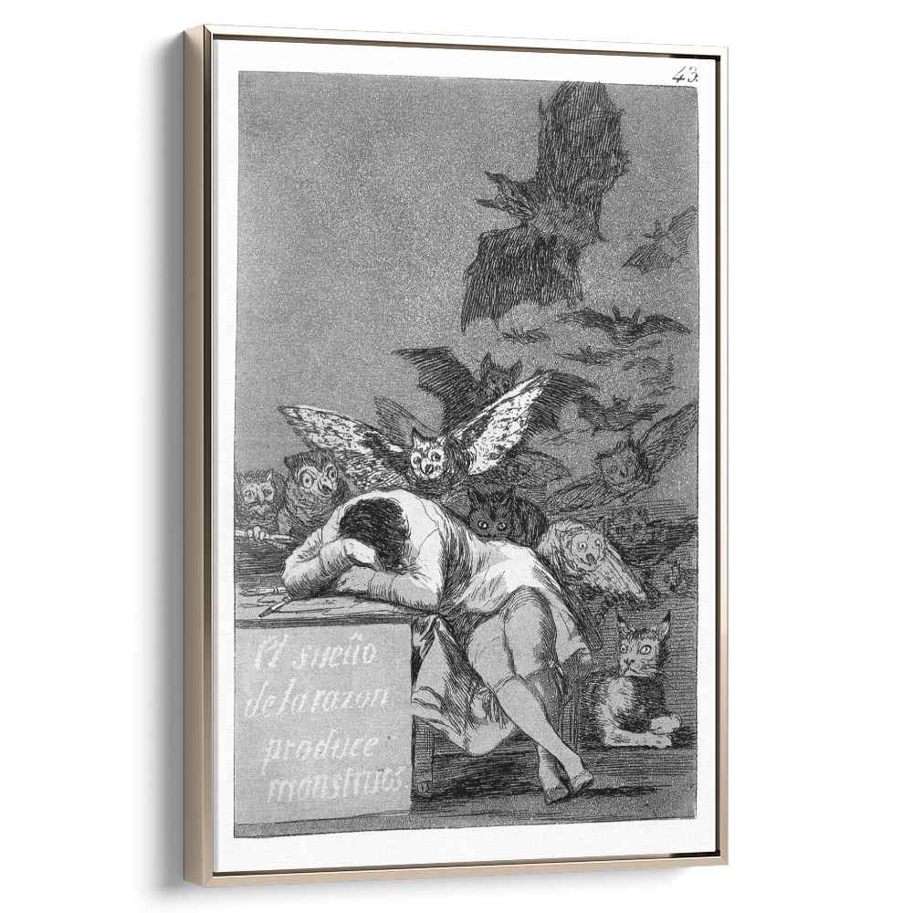 the sleep of reason creates monsters The sleep of reason produces monsters by Francisco Goya