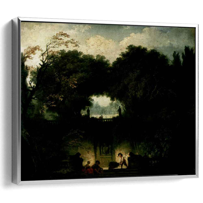 The Small Park (1763) by Jean-Honore Fragonard