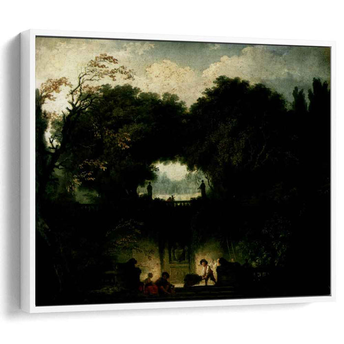 The Small Park (1763) by Jean-Honore Fragonard