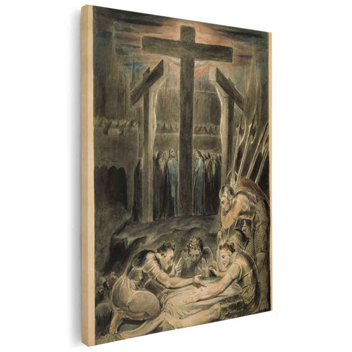 The Soldiers Casting Lots for Christ's Garments (1800) by William Blake