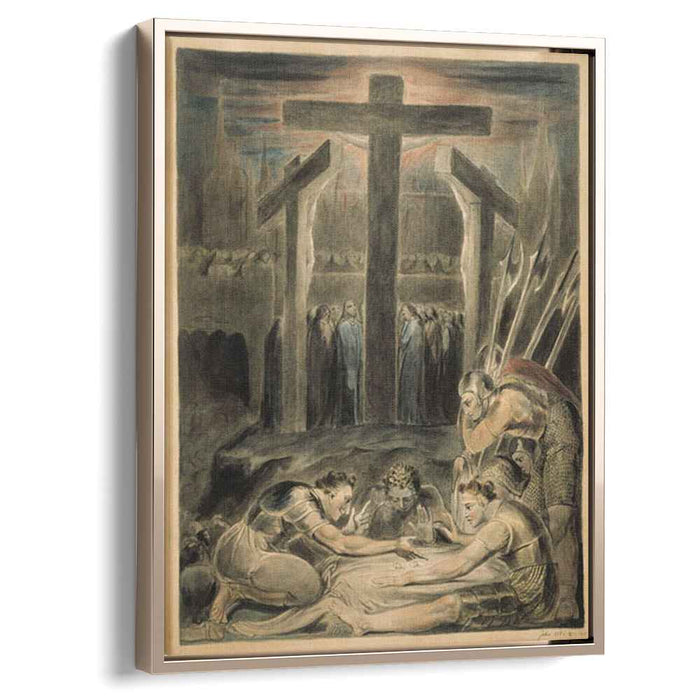 The Soldiers Casting Lots for Christ's Garments (1800) by William Blake