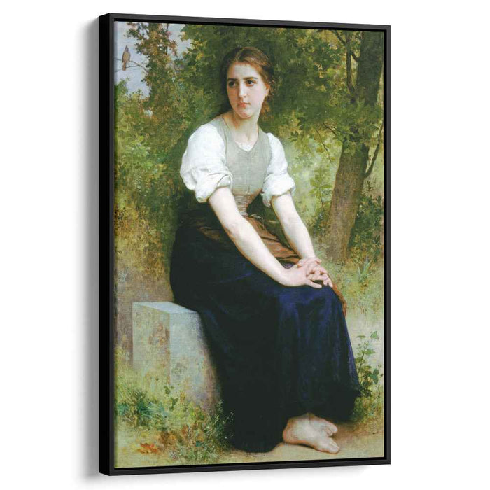 The Song of the Nightingale (1895) by William-Adolphe Bouguereau