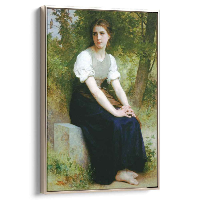 The Song of the Nightingale (1895) by William-Adolphe Bouguereau