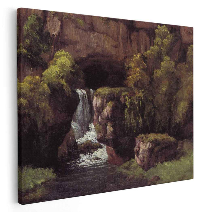 The Source of the Lison (1866) by Gustave Courbet