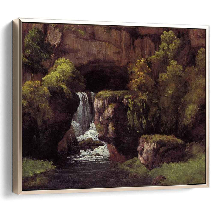 The Source of the Lison (1866) by Gustave Courbet