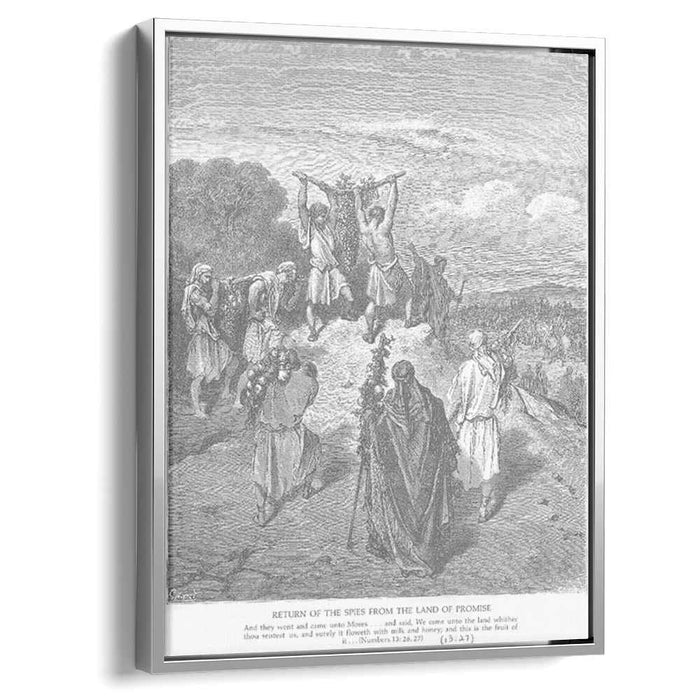 The Spies Return from the Promised Land by Gustave Dore