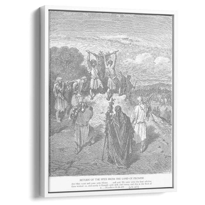 The Spies Return from the Promised Land by Gustave Dore