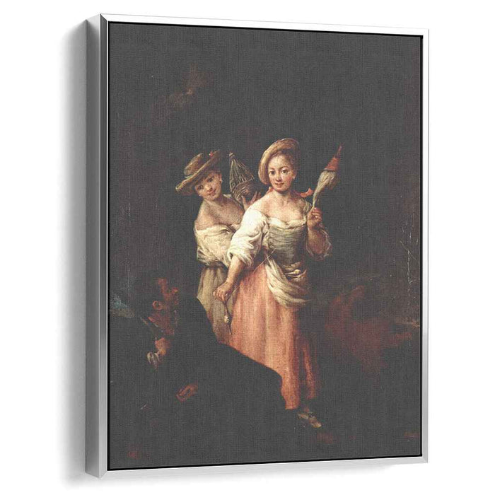 The Spinner by Pietro Longhi