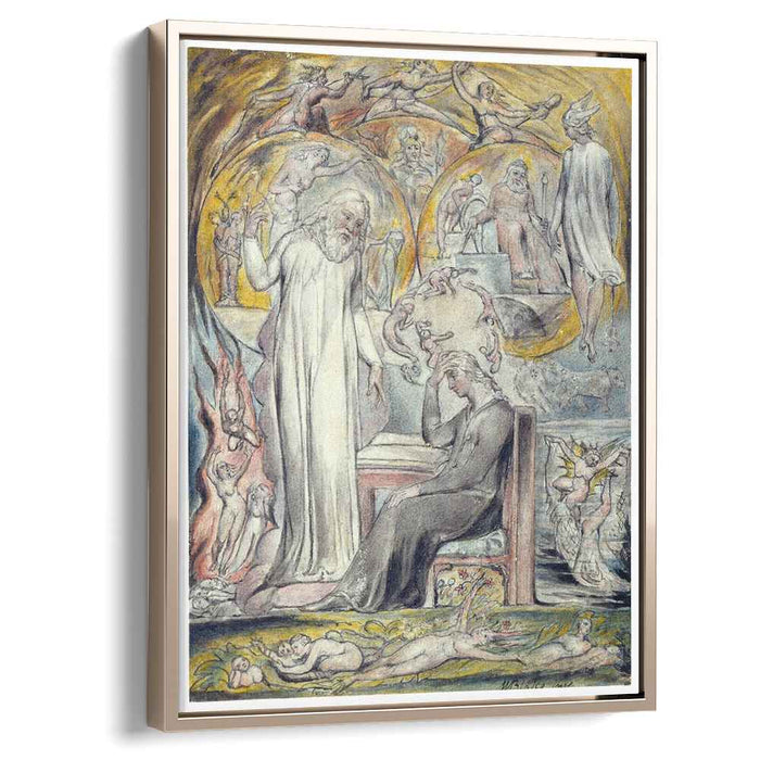 The Spirit of Plato (1820) by William Blake